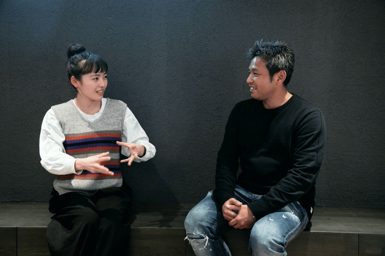 清水さんと大和さんインタビューカット