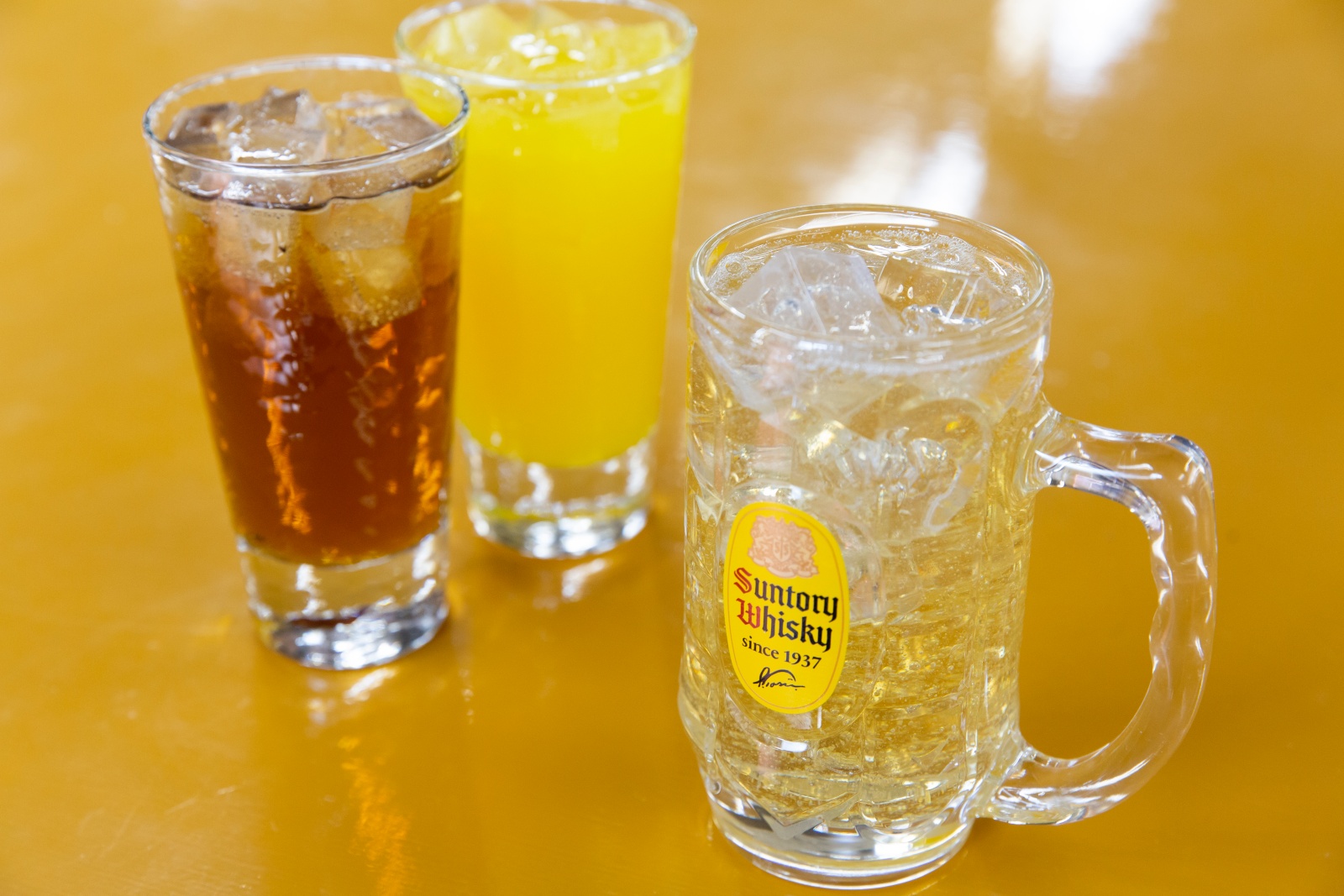 食品サンプルのドリンク