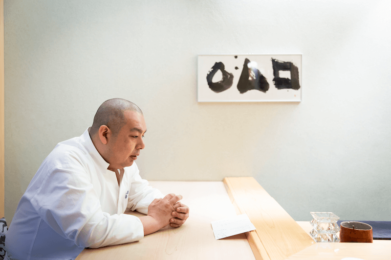 鮨なんばの難波さんの画像